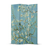 Fine Asianliving Room Divider Privacy Screen 3 Panels W120xH180cm Van Gogh Almond Blossoms