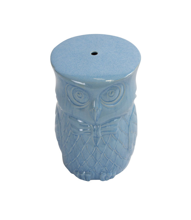 Taburete de Jardín de Cerámica Porcelana China Hecha a Mano D33xH46cm