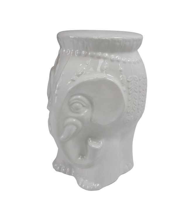 Keramik Hocker Chinesisch Porzellan D33xH46cm