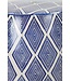 PREORDER WEEK 20 Tabouret Céramique Bleu Chinois Porcelaine Fait Main D33xH46cm