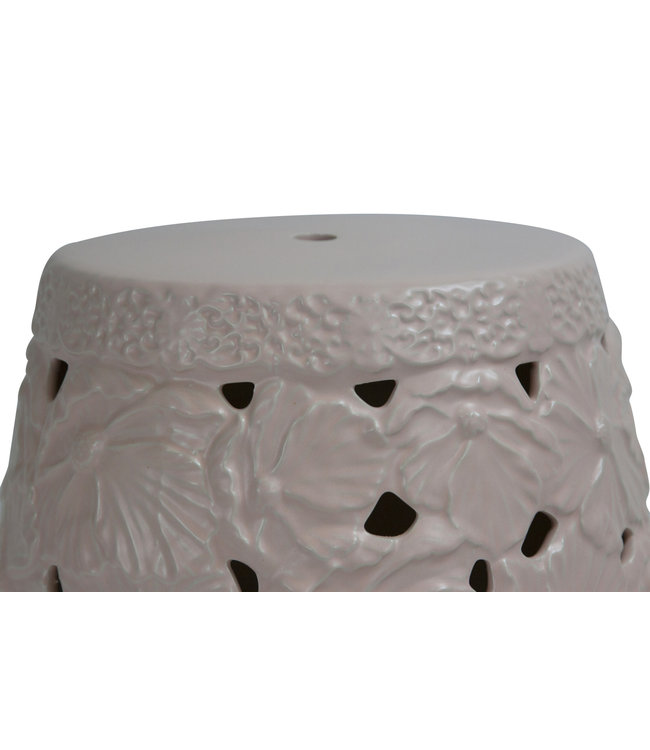 Keramik Hocker Chinesisch Porzellan D33xH46cm