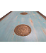 Wooden Indian Coffee Table Handmade in India W120xD77xH46cm