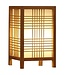 Japanese Table Lamp Natural - Hokkaido W15xD15xH25cm