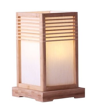 Fine Asianliving Japanische Lampe Shoji Natur - Osaka B20xT20xH32cm