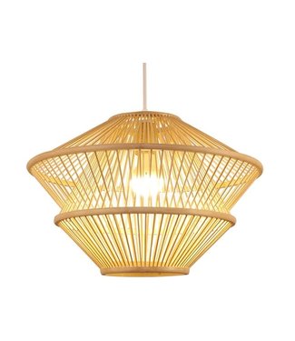 Fine Asianliving Bamboe Hanglamp D46xH31cm Oceana Handgemaakt