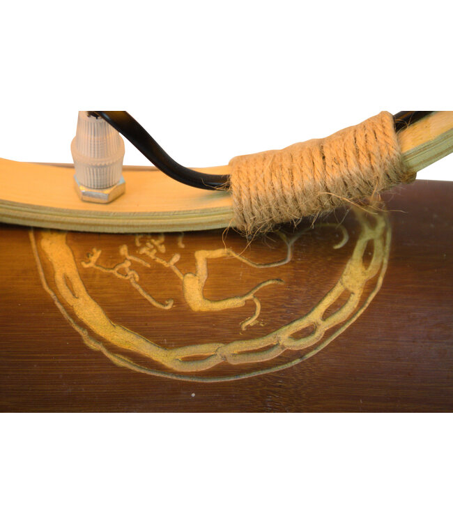 Lampada da Tavolo in Bambù Fatta a Mano - Nara D45xA45cm