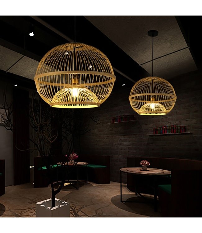 Bamboe Hanglamp Handgemaakt - Sisley