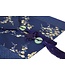 Chinese Table Runner 33x190cm Blossoms Blue