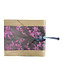 Chinese Table Runner 33x190cm Blossoms Grey Pink