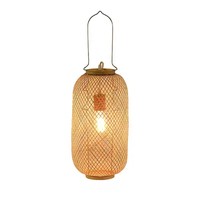Bamboe Webbing Lamp Handgemaakt - Carmen D17xH60cm