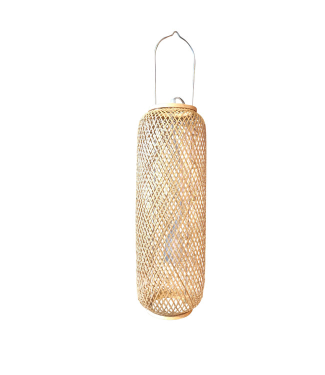 Bamboo Webbing Lamp Carmen Handmade D17xH60cm