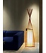 Bambus Stehlampe Handgefertigt - Nora B25xT25H158cm