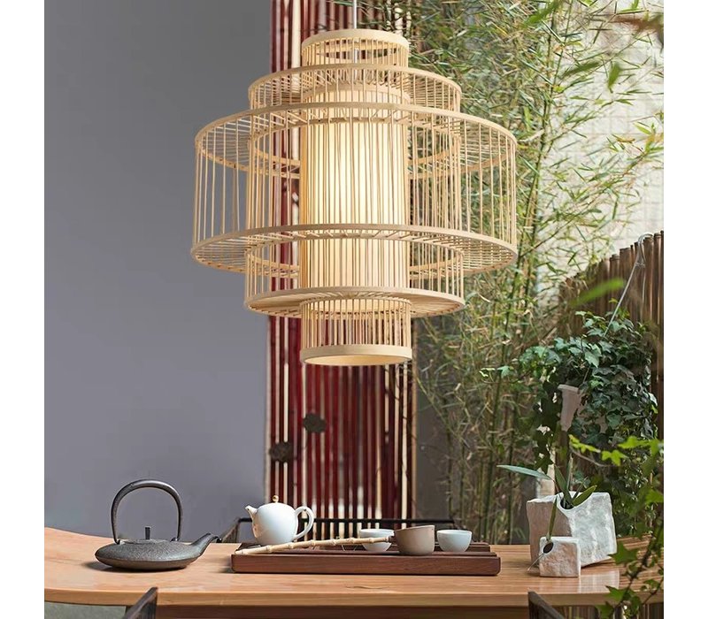 Bamboe Hanglamp Handgemaakt - Leona