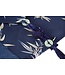 Chinese Table Runner 33x190cm Bamboo Blue