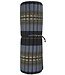 Matelas Thaï Enroulable en Coton et Kapok - 100x200cm - Noir