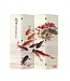 Chinese Oriental Room Divider Folding Privacy Screen 4 Panels W160xH180cm Nine Koi Fishes