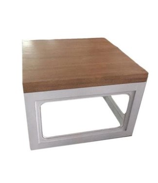 Fine Asianliving Mesa de Centro China Contemporánea de Madera A65xP65xA45cm