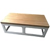 Fine Asianliving Chinese Salontafel Massief Hout Wit B130xD65xH45cm