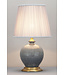 Oriental Table Lamp Porcelain Crackle Grey W25xD25xH53cm