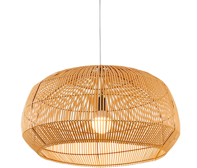 Fine Asianliving Bamboe Webbing Hanglamp Handgemaakt - Ada D43xH25cm - Fine Asianliving Bamboe Webbing Hanglamp Handgemaakt - Ada D43xH25cm -