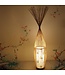 Lampadaire Chinois en Bambou Fait Main - Demi
