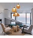 Suspension en Bambou Fait Main - Rosa D52xH30cm