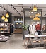 Bamboo Lampshade Pendant Light Handmade - Trinity D40xH28cm
