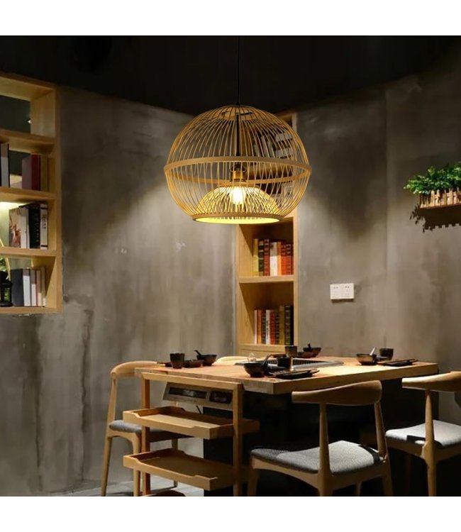 Bamboe Hanglamp Handgemaakt - Sisley