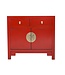 Fine Asianliving PREORDER WEEK 19 Chinese Cabinet Lucky Red - Orientique Collection W90xD40xH80cm