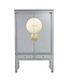 Fine Asianliving Armoire de Mariage Chinoise Gris Pastel - Orientique Collection L100xP55xH175cm