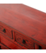 Antieke Chinese Kast Rood Glossy B101xD39xH40cm
