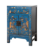 Chinese Cabinet Blue Handpainted Scenery W58xD37xH85cm