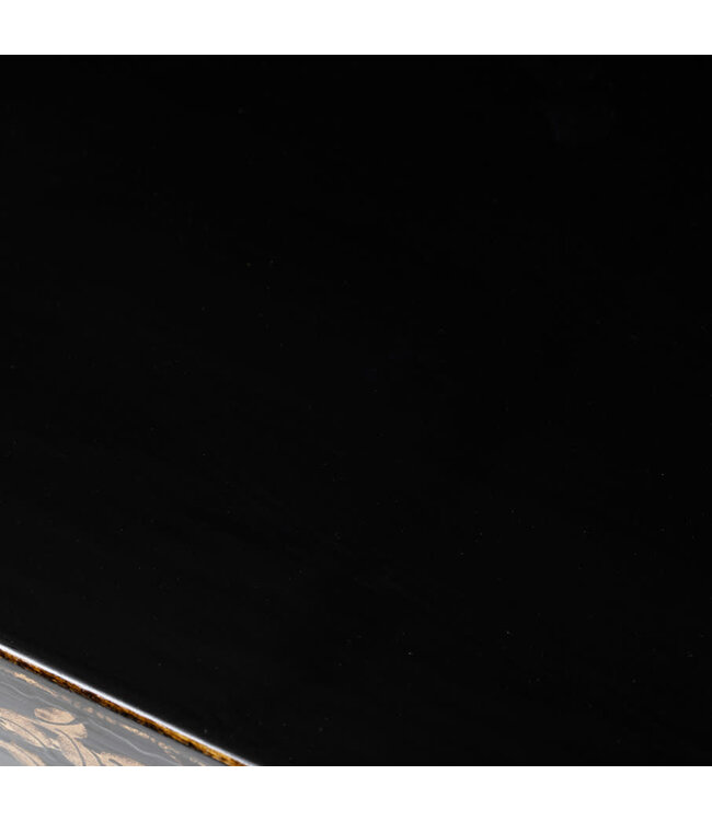 Chinese Cabinet Black Handpainted Butterflies W58xD37xH85cm