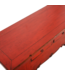 Mueble de TV Chino Antiguo Rojo Brillante An107xP44xAl42cm
