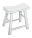 Chinese Stool White Glossy W46xD22xH47cm