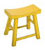 Chinese Stool Yellow Glossy W46xD22xH47cm