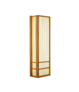 Fine Asianliving Japanese Wall Lamp Shoji Natural Nishio W8xD15xH50cm