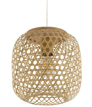 Fine Asianliving Bamboe Webbing Hanglamp Sakiya D25xH30cm