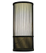 Fine Asianliving Bamboe Tafellamp Zwart Mark D18xH42cm