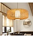 Bamboo Pendant Lamp Ceiling Lampshade Handmade - Noelle W50xD50xH30cm
