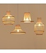 Bamboo Pendant Light Handmade - Myrle D25xH47cm