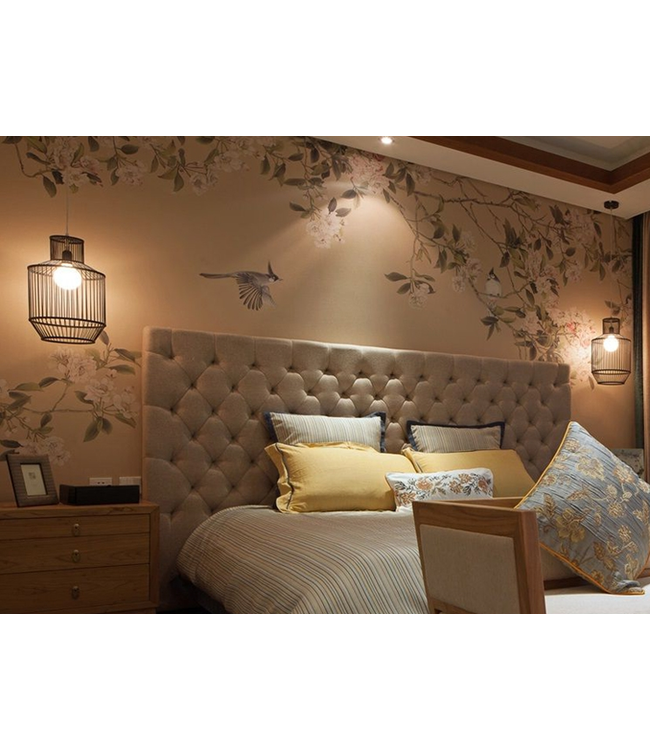 Lámpara Colgante de Bambú Hecha a Mano - Maggie D34xH35cm