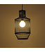 Lampada a Sospensione in Bambù Nera Fatta a Mano - Miko D25xH47cm