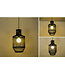 Bamboo Pendant Light Black Handmade - Miko D25xH47cm