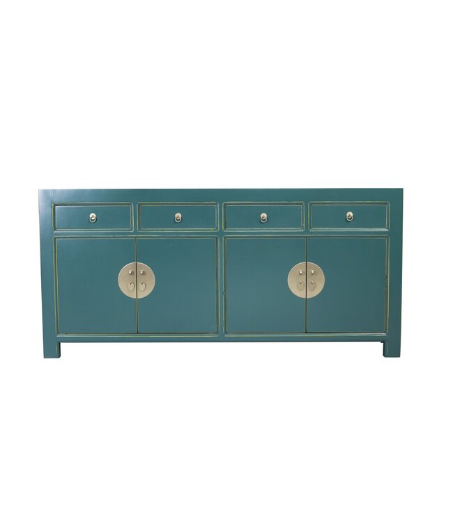 Buffet Chinois Bleu Sarcelle L180xP40xH85cm