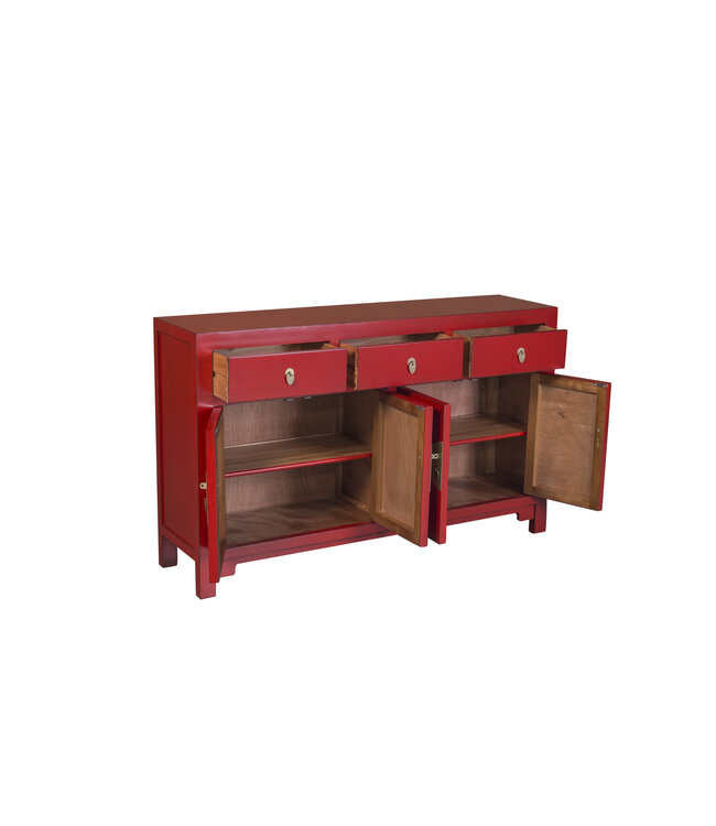 Chinesisches Sideboard Lucky Red B140xT35xH85cm - Orientique Collection