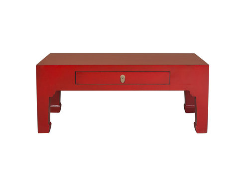 Fine Asianliving Chinese Coffee Table Lucky Red - Orientique Collection W110xD60xH45cm