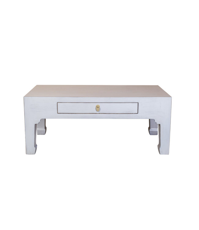 Mesa of Centro China Gris Pastel - Orientique Colección An110xP60xAl45cm