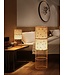 Lampadaire Chinois en Bambou Fait Main - Sylvie D28xH100cm