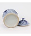 Chinese Gemberpot Blauw Wit Dubbele Blijdschap D23xH32cm